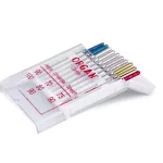 Háztartási varrógéptű: Organ Mega Mix - Jeans 90;100, Universal 70;80;90, Stretch 75;90 több fajta méret (10 db-os)