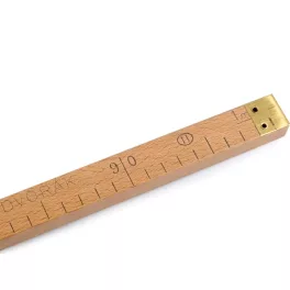   Fa méterrúd - hitelesített (európai) szabáshoz, méréshez