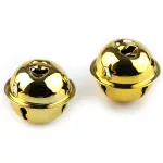 Karácsonyi csengettyű Ø30 mm arany színű