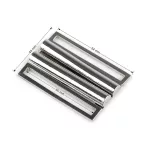 Arany színű fém kabátcsat / kapocs: 50 mm széles