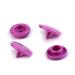 KAM műanyag patent csomag (12,4 mm-es, 20 db-os): Lila (B56)