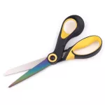 Háztartási-szabóolló 21,5 cm (sárga színű, élhossz 9,5 cm)