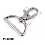 Fém karabinerek több színben és méretben