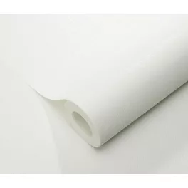   Fehér csillogó texturált egyszínű (lángálló, mosható) vlies-vinyl tapéta