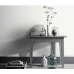 Fehér csillogó texturált egyszínű (lángálló, mosható) vlies-vinyl tapéta