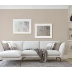 Bézs csillogó texturált egyszínű (lángálló, mosható) vlies-vinyl tapéta