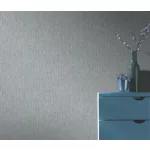 Ezüst csillogó texturált egyszínű (lángálló, mosható) vlies-vinyl tapéta