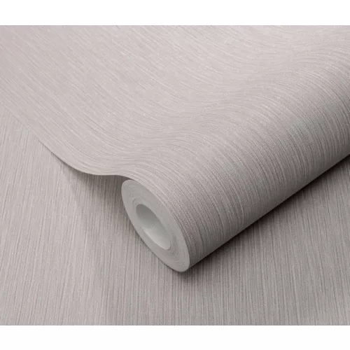 Taupe (halvány lilás) csillogó texturált egyszínű (lángálló, mosható) vlies-vinyl tapéta