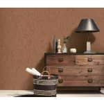 Bronz csillogó texturált egyszínű (lángálló, mosható) vlies-vinyl tapéta