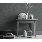 Szürke-ezüst kőhatású texturált egyszínű (lángálló, mosható) vlies-vinyl tapéta