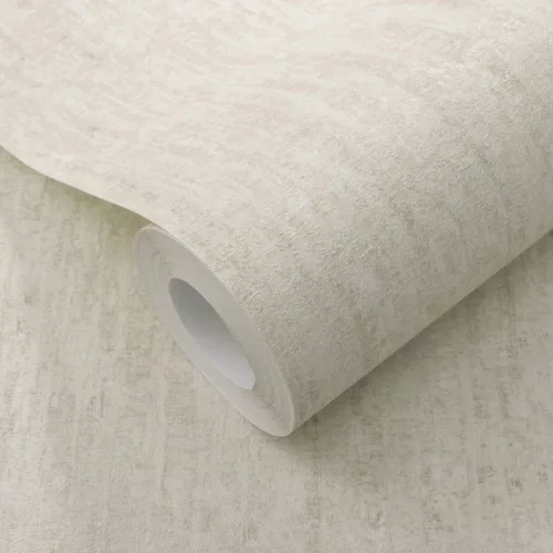 Secret Garden: Krém-bézses márvány hatású (lángálló, mosható) vlies-vinyl tapéta