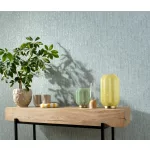 Secret Garden: Pasztell petrol márvány hatású (lángálló, mosható) vlies-vinyl tapéta