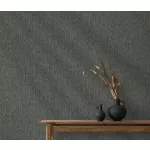 Secret Garden: Antracit bronzzal márvány hatású (lángálló, mosható) vlies-vinyl tapéta