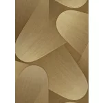 Elysium 70's évek arany metálos (lángálló, mosható) vlies-vinyl tapéta