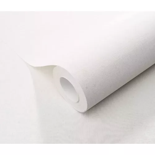 Gentle törtfehér egyszínű (lángálló, mosható) vlies-vinyl tapéta