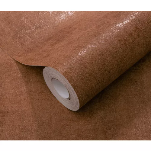 Elle Decoration 4 betonmintás terracotta (lángálló, mosható) vlies-vinyl tapéta