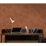 Elle Decoration 4 betonmintás terracotta (lángálló, mosható) vlies-vinyl tapéta