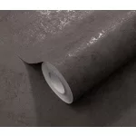 Elle Decoration 4 betonmintás sötétszürke (lángálló, mosható) vlies-vinyl tapéta