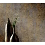 Elle Decoration 4 betonmintás arany-szürke (lángálló, mosható) vlies-vinyl tapéta