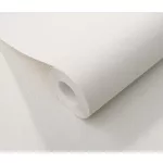 Elle Decoration 4 Törtfehér egyszínű textilhatású (lángálló, mosható) vlies-vinyl tapéta