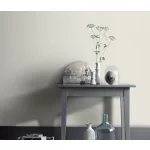 Elle Decoration 4 Törtfehér egyszínű textilhatású (lángálló, mosható) vlies-vinyl tapéta