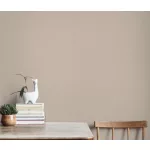 Elle Decoration 4 Meleg-bézs egyszínű textilhatású (lángálló, mosható) vlies-vinyl tapéta