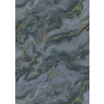 Elle Decoration 4 Szürke-arany márvány mintás (lángálló, mosható) vlies-vinyl tapéta