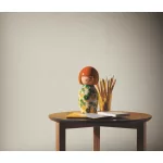 Szürkés-bézs lenes textúrájú egyszínű (lángálló, mosható) vlies-vinyl tapéta