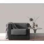 Szürke lenes textúrájú egyszínű (lángálló, mosható) vlies-vinyl tapéta