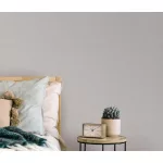 Szürke lenes textúrájú egyszínű (lángálló, mosható) vlies-vinyl tapéta