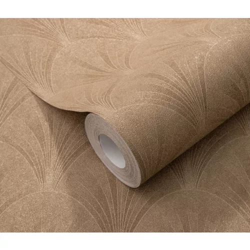 Elle Decoration 4 Arany art deco mintás (lángálló, mosható) vlies-vinyl tapéta