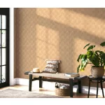 Elle Decoration 4 Arany art deco mintás (lángálló, mosható) vlies-vinyl tapéta