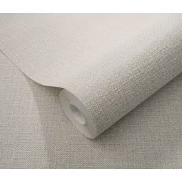   Opus: Meleg taupe textilhatású egyszínű (mosható) vlies alapon hab felületű tapéta