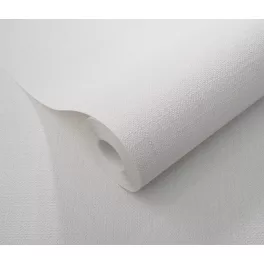   Opus: Világosszürke textilhatású egyszínű (mosható) vlies alapon hab felületű tapéta