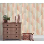 Elysium Futura fényes rózsaszínes kékes (lángálló, mosható) vlies-vinyl tapéta