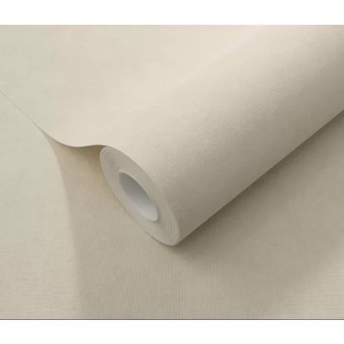 Elysium enyhén csillogó egyszínű bézs (lángálló, mosható) vlies-vinyl tapéta