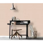 Púder rózsaszín alapon ezüst csillámos beton hatású strukturált vlies-vinyl tapéta (Elysium)