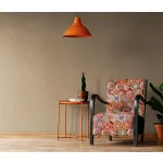 Elysium enyhén csillogó egyszínű arany (lángálló, mosható) vlies-vinyl tapéta