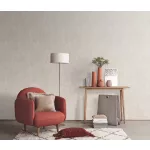 Világos drapp No.2.  betonmintás (lángálló, mosható) vlies-vinyl tapéta