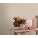 Bézs textúrájú egyszínű (lángálló, mosható) vlies-vinyl tapéta