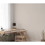 Krém textúrájú egyszínű (lángálló, mosható) vlies-vinyl tapéta