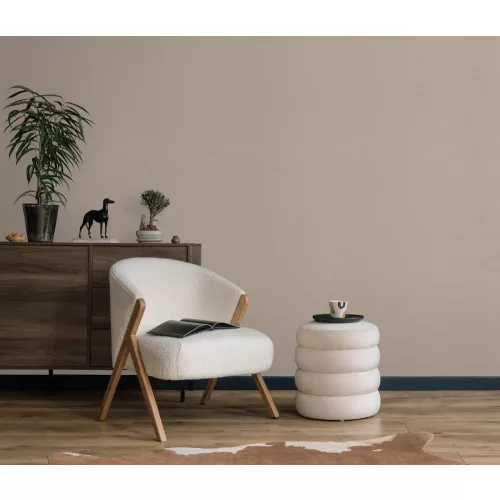 Hidegbarna textúrájú egyszínű (lángálló, mosható) vlies-vinyl tapéta