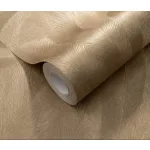 Elysium arany fényes toll mintás (lángálló, mosható) vlies-vinyl tapéta