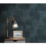 Elysium sötétkék elmosódott mintás (lángálló, mosható) vlies-vinyl tapéta