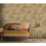 Elysium arany metálos elmosódott mintás (lángálló, mosható) vlies-vinyl tapéta