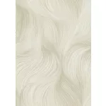 Krém-homok csillogó hullám mintás (lángálló, mosható) vlies-vinyl tapéta