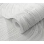 Szürke-fehér csillogó hullám mintás (lángálló, mosható) vlies-vinyl tapéta