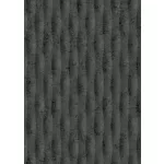 Antracit matt hullám mintás (lángálló, mosható) vlies-vinyl tapéta