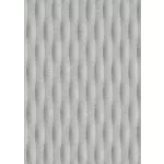 Szürke-fehér matt hullám mintás (lángálló, mosható) vlies-vinyl tapéta