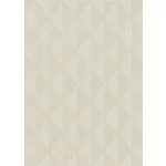 Natúr színű matt geometrikus mintás (lángálló, mosható) vlies-vinyl tapéta